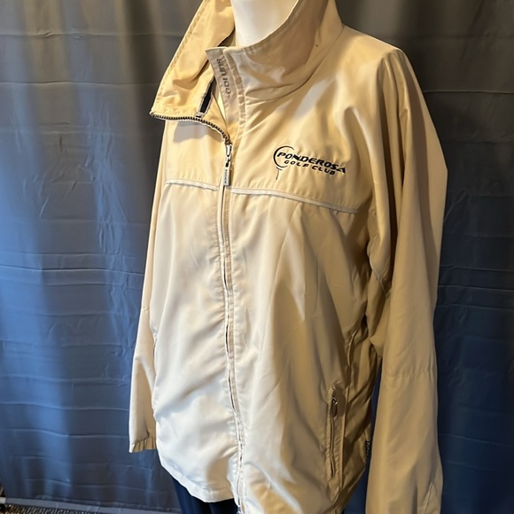 Vintage Sun Ice Zip Up Windbreaker Golf Jacket - Beige . XL - Picture 5 of 12